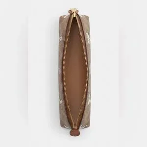 Coach | Accessories | Coach X Peanuts Pencil Case In Signature Canvas ...